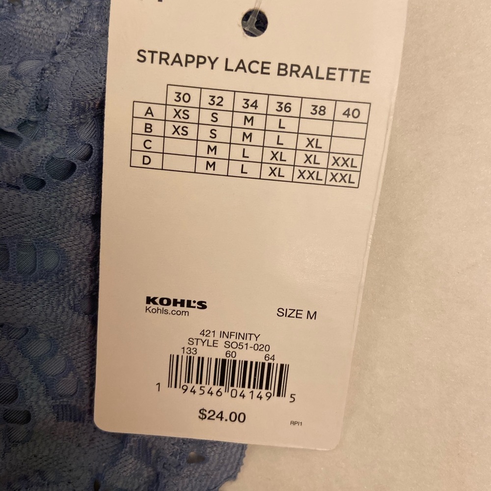 NWT lace bralette - Picture 2 of 3